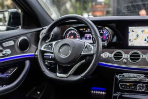Car Instrument panel and steering wheel components