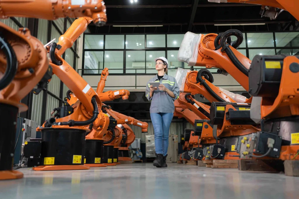 Heavy equipment manufacturers in the industrial sector