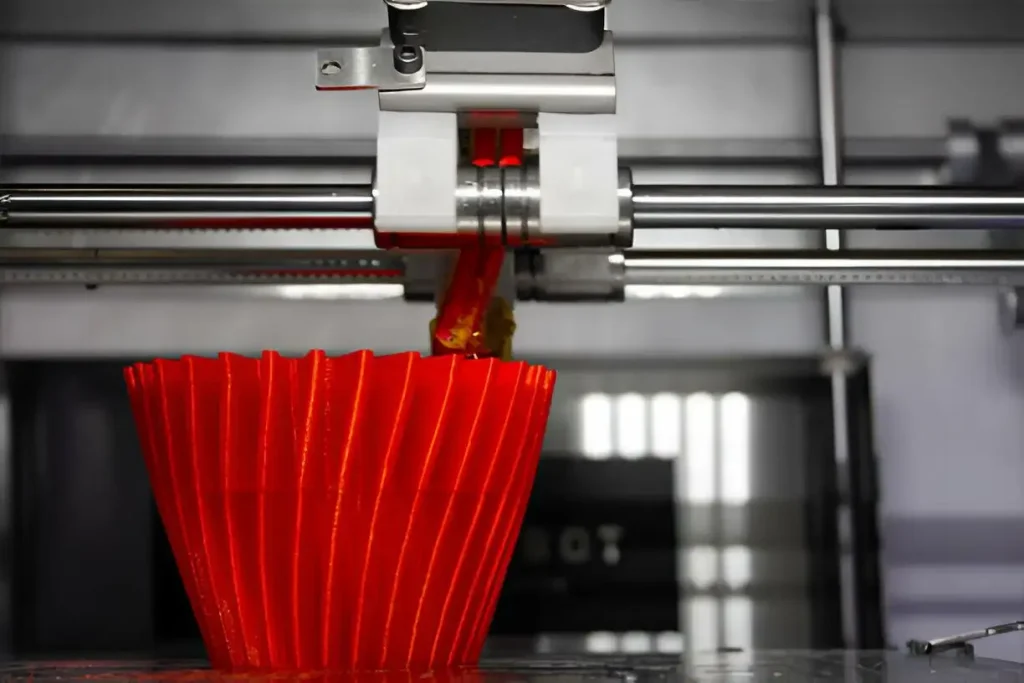 3D printer in motion