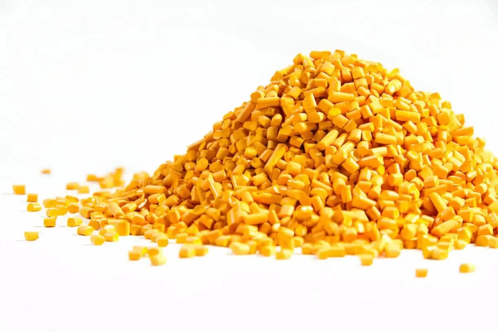 ABS- material-Yellow masterbatch ABS