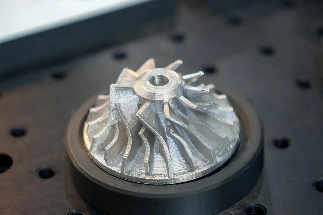 SLM-The high technology metal 3D printing turbine parts