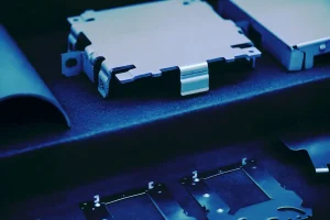 The sample of sheet metal plate