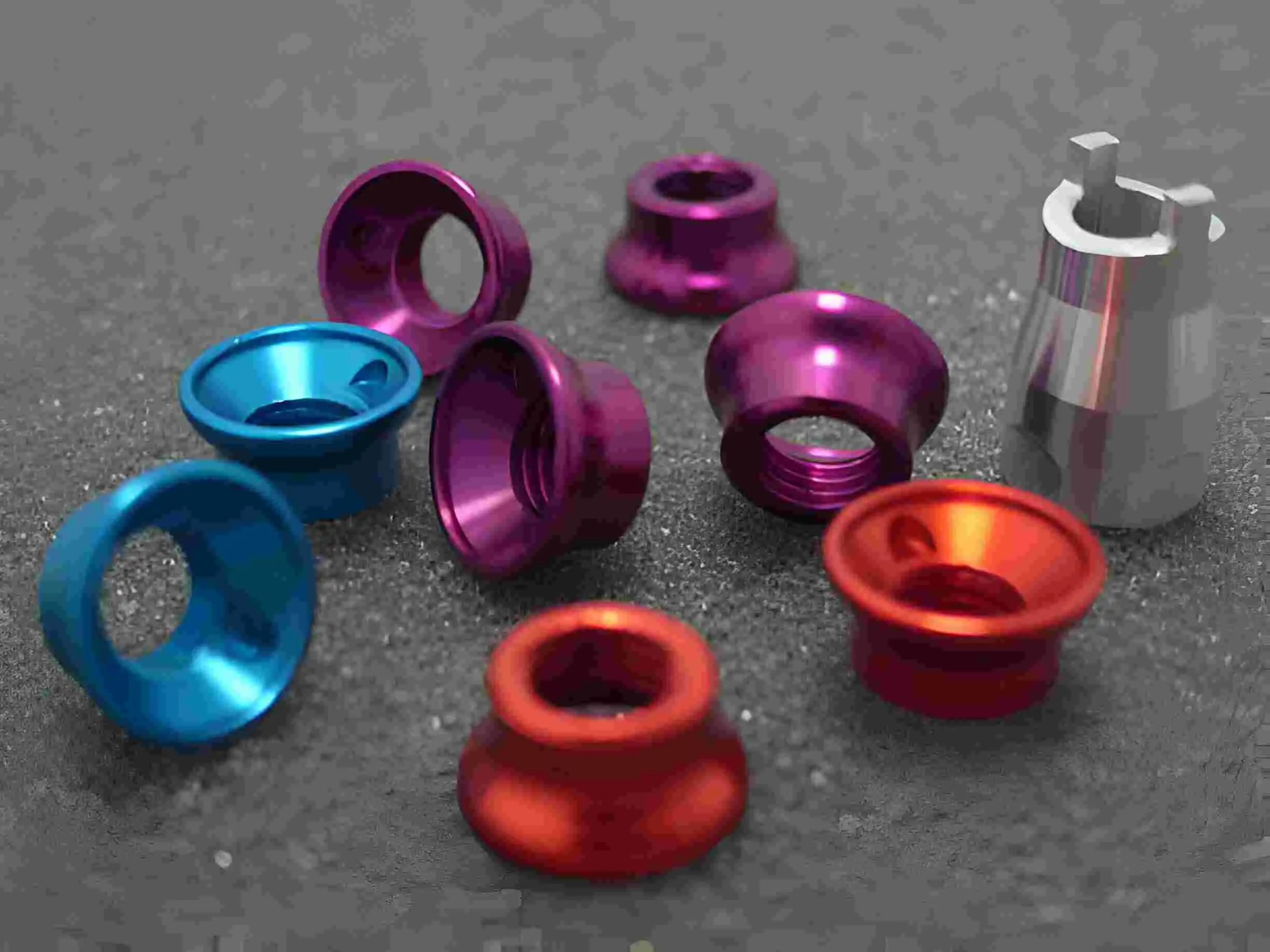 aluminum-anodization-CNC Turning machine parts, Anodize Aluminum. high precision cnc