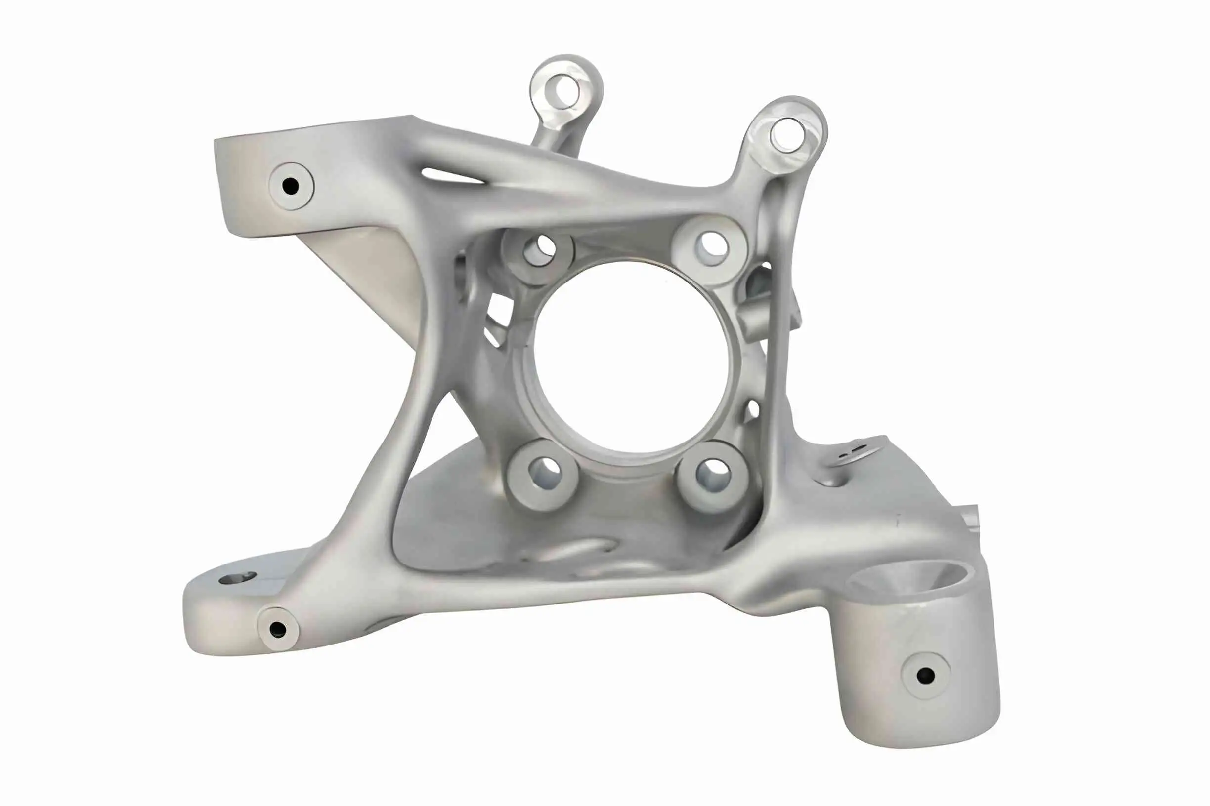 beadblasting-al casting part with post cnc processing