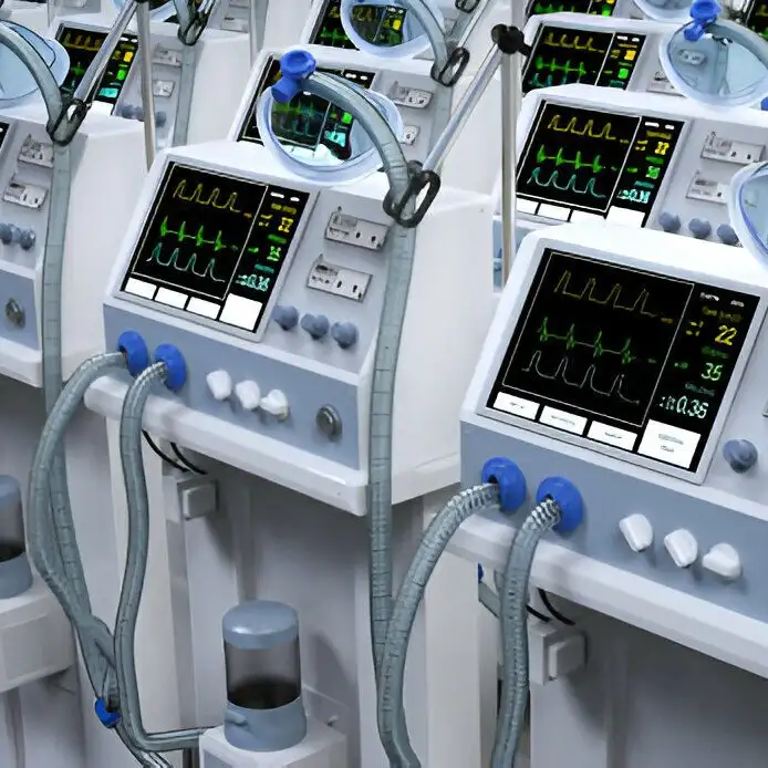 medical devices-Group of ventilator machines