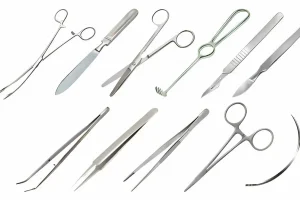 Set of surgical instruments