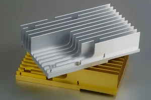extrusion-Computer processor heatsinks - surface finish