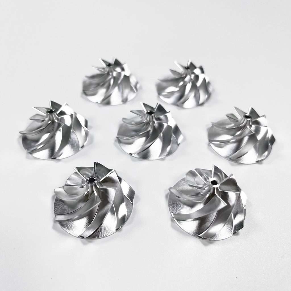 Benefits of Rapid Prototyping - impeller - 5 axis